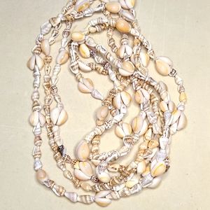 Sea shell bead necklace